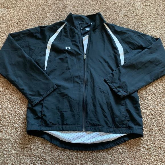 Under armour Jackets & Blazers - Under Armour women Small black Zip Up Jacket*